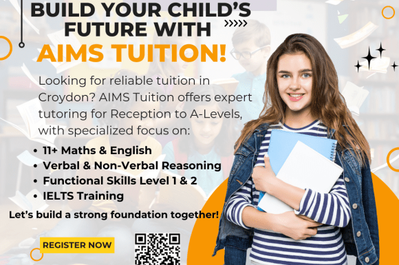 Top 1 Tutors in Croydon – Build Your Child’s Future with AIMS Tuition!