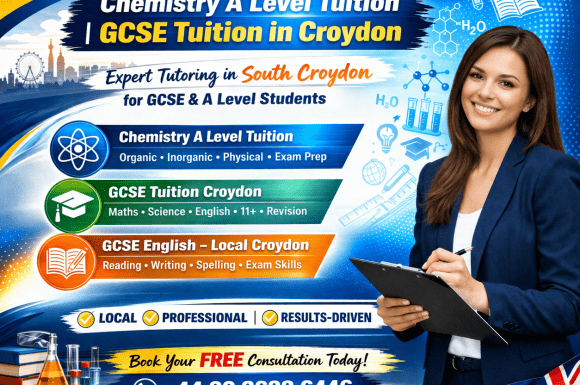 Chemistry A Level Tuition Near Me | GCSE Tuition in Croydon